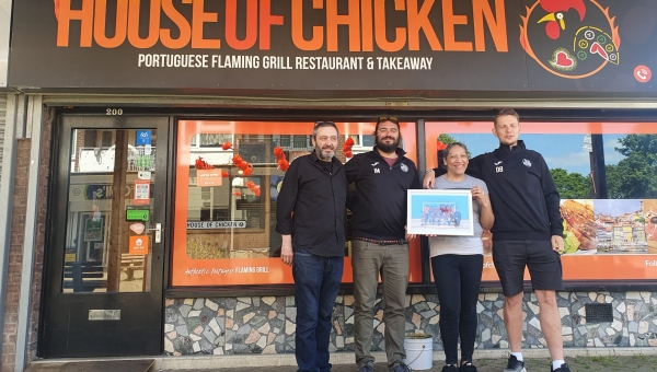 Sponsor Renewal! House of Chicken will continue to support our Youth Futsal Provision!